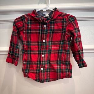 H&M Baby Boy Button Down Shirt 9-12M